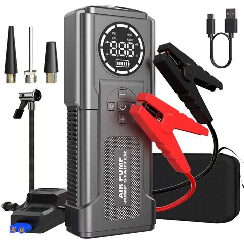 Пуско-зарядное устройство с насосом QY32 (24000mAh, 4000A)