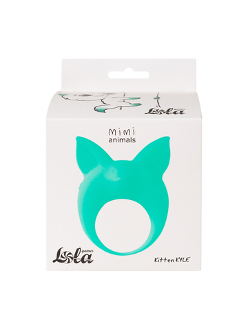 Стимулятор клитора Mimi Animals Kitten Kyle Green 7000-01lola