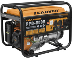 Генератор бензиновый CARVER PPG-8000