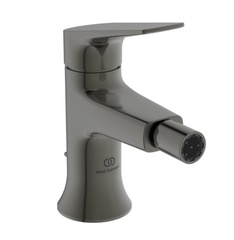Ideal Standard La Dolce Vita BD664A5 Однорукоятковый смеситель для биде с донным клапаном PVD Magnetic Grey (Магнит) фото