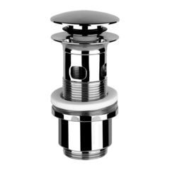 Gessi 01422#031 Автоматический донный клапан “Stop&Go” для раковины c переливом, цвет: хром фото