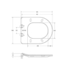 BelBagno Loto BB070CHR/SC/BB026/BB042BL Инсталляция с унитазом и сиденьем, цвет: белый