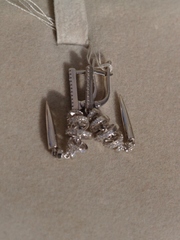 Юла ( серьги из серебра)