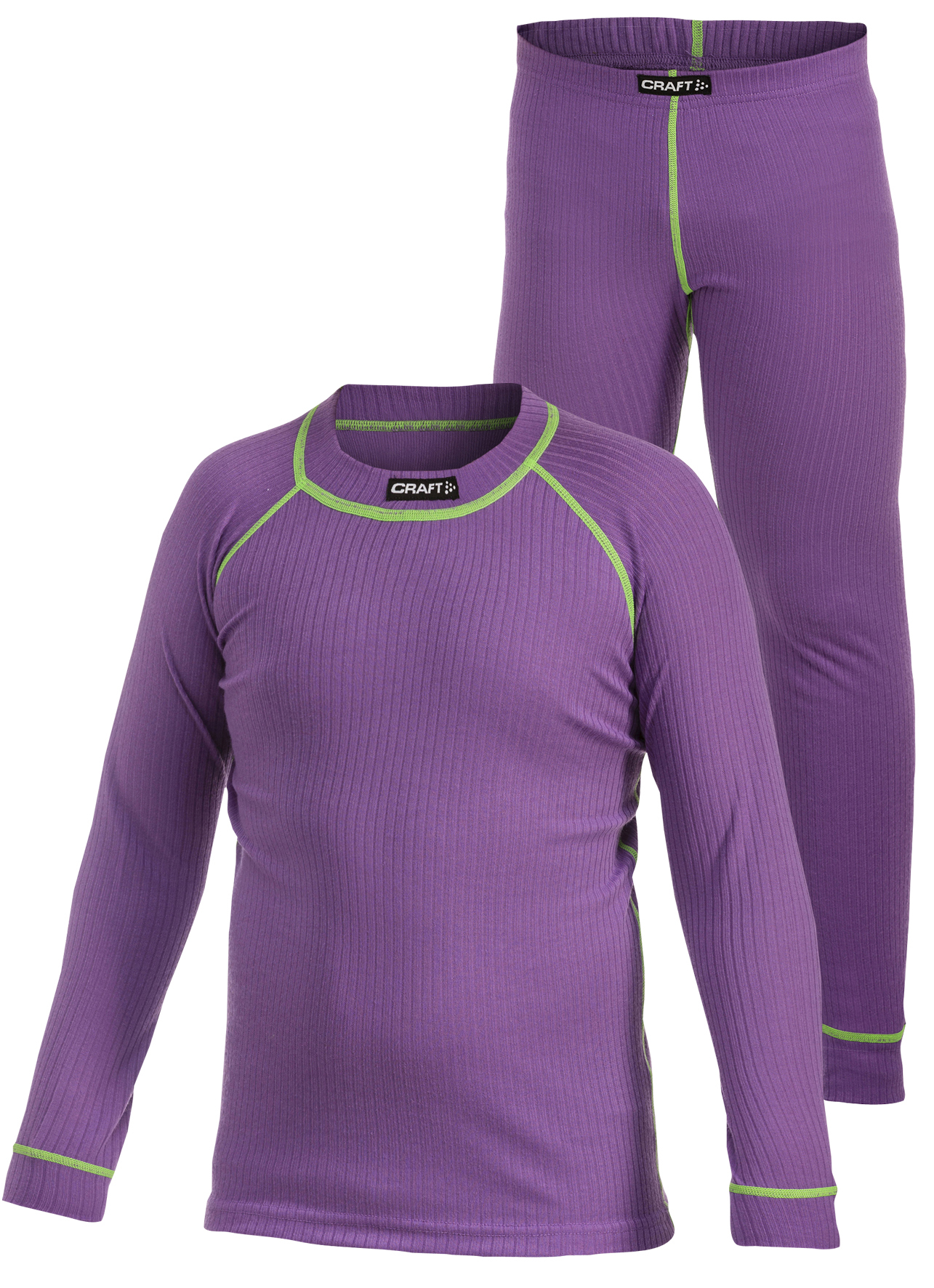 Комплект термобелья Craft Active Multi Print детский цв. орхидея