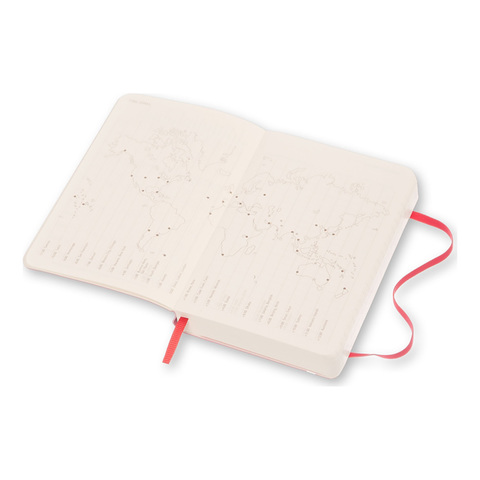 Ежедневник Moleskine Classic Daily Pocket Soft, цвет красный