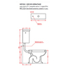 ArtCeram Hermitage HEV002 01 00 Унитаз приставной, цвет: белый