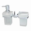 WasserKRAFT Wern K-2589 Держатель стакана и дозатора, цвет: хром