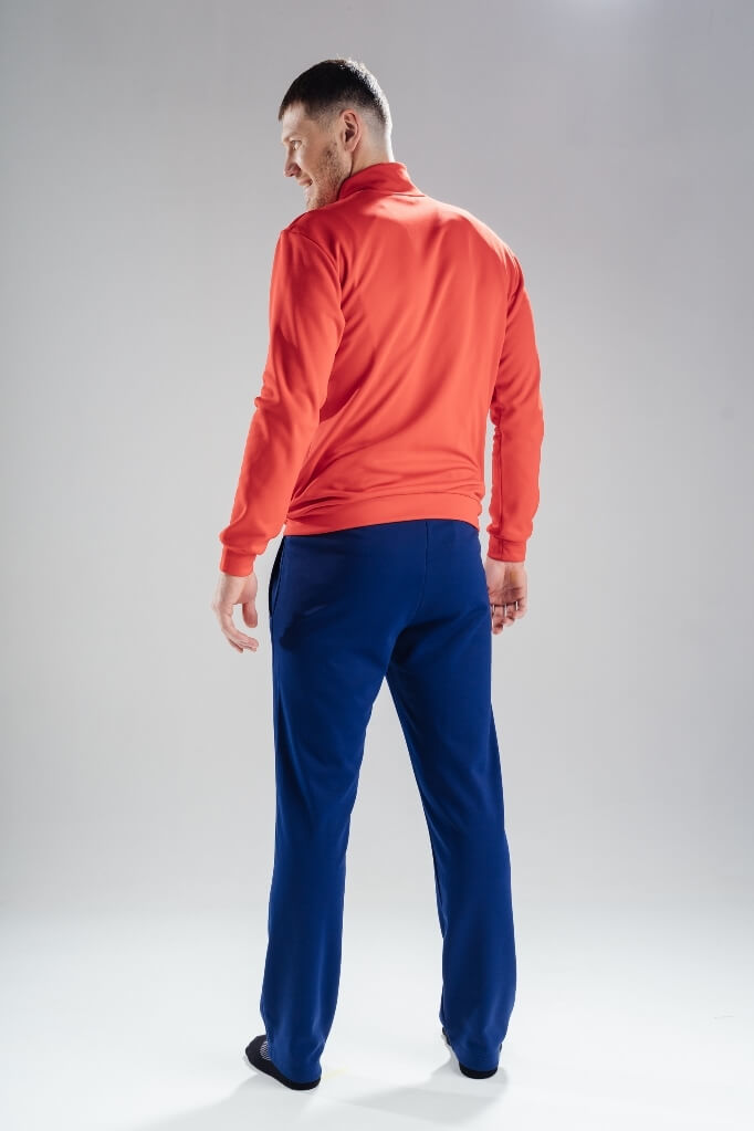 Nordski Zip спортивная толстовка мужская red - 3