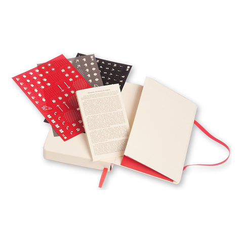 Ежедневник Moleskine Classic Daily Pocket Soft, цвет красный
