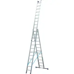 Трехсекционная универсальная лестница STABILO 3х14 Krause 133724