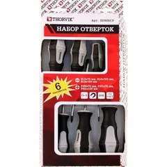 Набор отверток стержневых THORVIK SDS06CP