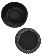 Амбушюры для Pioneer HDJ X7, X5, X10, 2000DJ (велюр, черный)