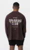 Лонгслив Boxraw Nakatani x Sparring Club Коричневый