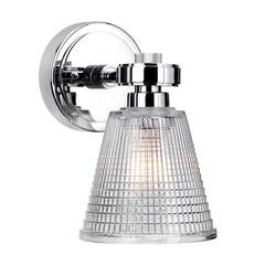 Хромированное классическое бра для ванной Elstead Gunnislake BATH-GUNNIS1-PC, G9, IP44