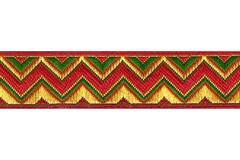 Тесьма жаккард, с1852, рис.9525, ш. 2,2 см