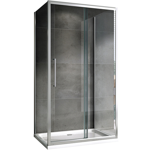 Abber Schwarzer Diamant AG30140H-S85-S85 Душевой уголок, 140x85x195, цвет: хром