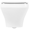 BelBagno Sela BB3201CHR/BB3201SC Унитаз подвесной безободковый, цвет: белый