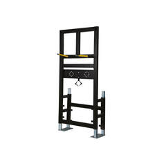 Creavit GLM100.00 Инсталляция для раковины, цвет: чёрный фото