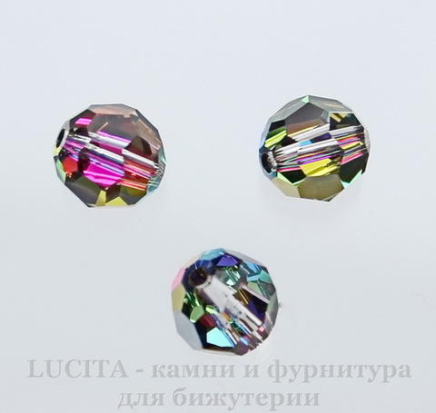 5000 Бусина - шарик с огранкой Сваровски Crystal Vitrail Medium 6 мм ()