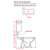 ArtCeram Hermitage HEV002 01 00 Унитаз приставной, цвет: белый