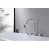Abber Wasser Kreis AF8113 Смеситель на борт ванны, цвет: хром