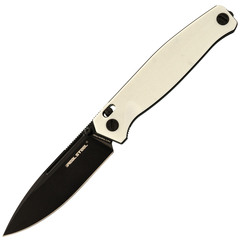 Фото Складной нож RealSteel Huginn, сталь VG-10, рукоять White G10