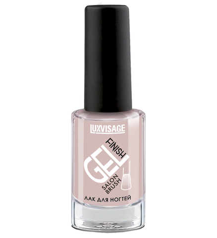 LuxVisage Лак для ногтей GEL finish тон 17 светло-бежевый  9мл