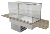 Витрина холодильная Gastrolux ВСВ-157/CUBE-2П AISI 304