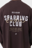 Лонгслив Boxraw Nakatani x Sparring Club Коричневый
