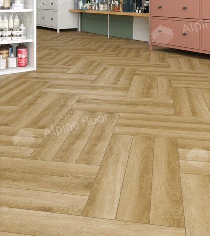 Ламинат Alpine Floor Original - Елка Эксперт 12 Дуб Эльзас (LF106-02)