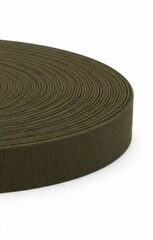 Резинка вязаная, ш. 2,5 см, 15 гр/м, Coyote Brown (Койот Браун)