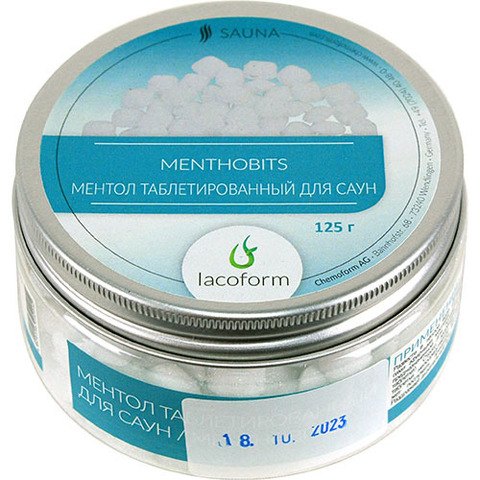 Ментол таблетированный для саун Menthobits (125 г)