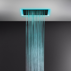 Gessi Afilo 57509#279 Встраиваемая душевая система троп.ливень 500х500мм фото
