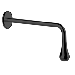 Gessi Goccia 33715#299 Настенный излив 200мм, для монтажа с удаленным управлением 33700/33743 (не входит в комплект), цвет: черный фото
