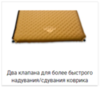 Alexika Alpine Plus 80 самонадувающийся коврик pine green - 5