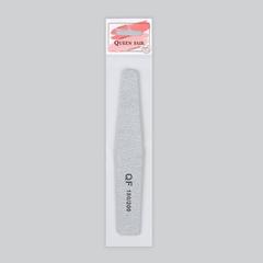 Пилка-наждак, абразивность 180/200, 18 см, цвет серый