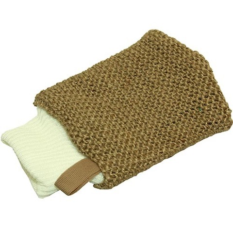 Мочалка Рукавица джут,23*11 см - 5