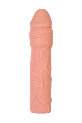 Насадка на пенис XLover by TOYFA для увеличения размера, TPE, телесный, 19 см