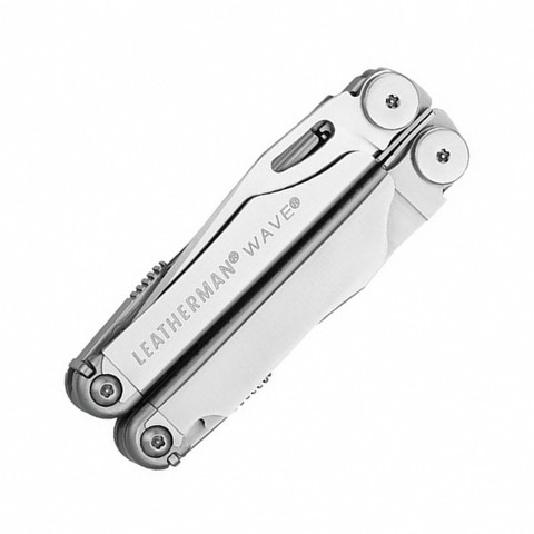 Мультитул Leatherman Wave Plus 17 функций, серебристый (832524)