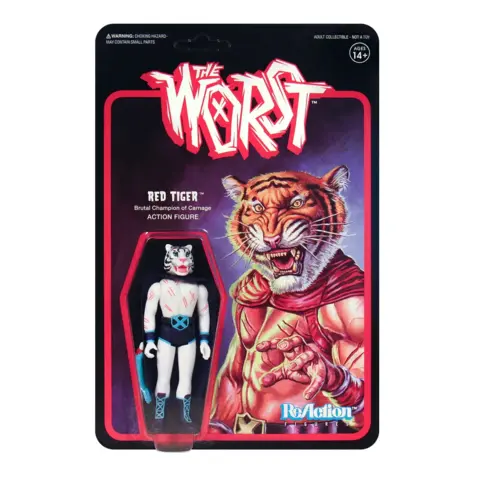 Коллекционная фигурка Super7 The Worst: Red Tiger