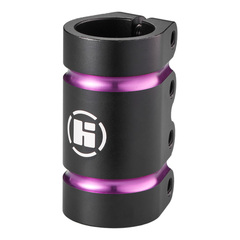 Хомут HIPExtreme H6 SCS 31.8 мм, 4 болта, черный/фиолетовый