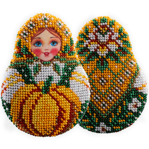 Матрешка с тыквой