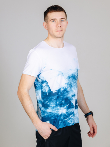 Мужская тренировочная футболка Noname Comp Tee T-Shirt 26 dark navy