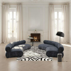 Светильник напольный Loungy Black 160cm