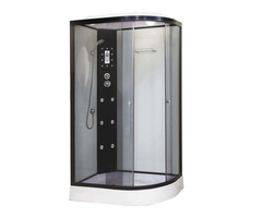 Душевая кабина Niagara Ultra NG-1903-01L (120х80х220) низкий поддон(16см),черный,стекло тонированное