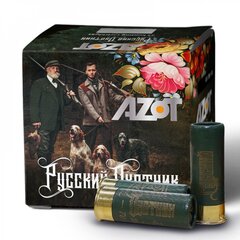 Патрон АЗОТ дробовой Русский Охотник 12/70, 32 г. №3 б/к (25/250)