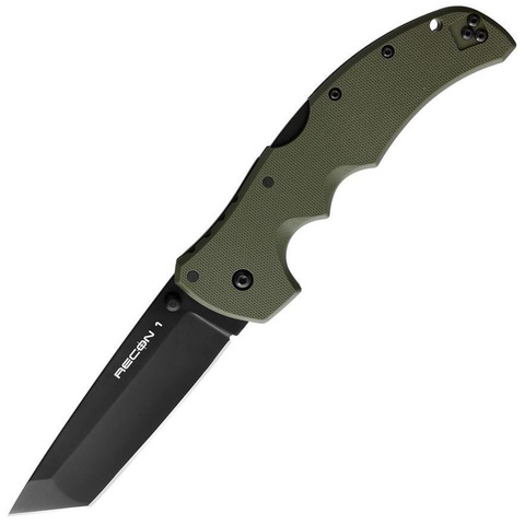 Складной нож Cold Steel Recon 1 Tanto, сталь CPM S35VN, 27BTODBK
