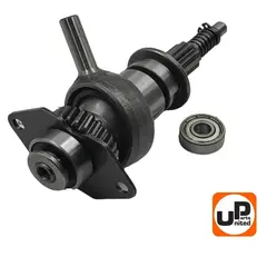 Вал UNITED PARTS в сборе с подшипником качения для MAKITA HR2470 (90-0390)
