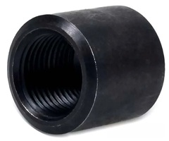 Бобышка приварная РОСМА прямая резьба G1/2", h-100 - сварка, углеродистая сталь