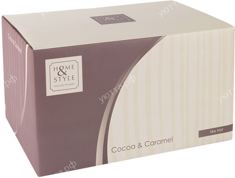 Чайник Cocoa & Caramel карамель/какао, 1,0 л - 2